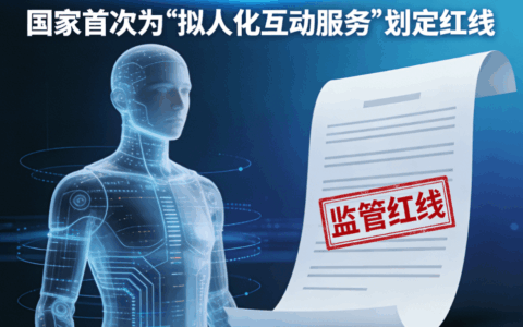 AI虚拟伴侣不能"乱来"了！国家首次为"拟人化互动服务"划定红线
