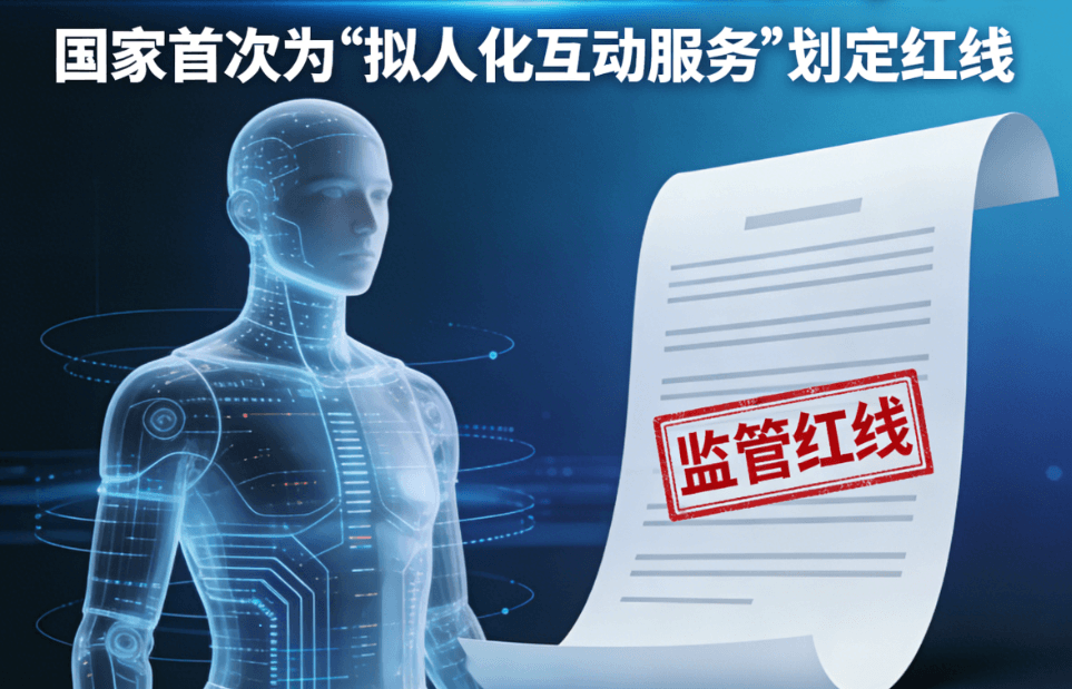 AI虚拟伴侣不能"乱来"了！国家首次为"拟人化互动服务"划定红线