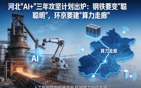 河北"AI+"三年攻坚计划出炉：钢铁要变"聪明"，环京要建"算力走廊"