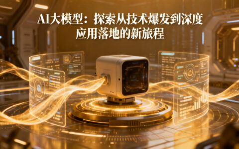 AI大模型：探索从技术爆发到深度应用落地的新旅程