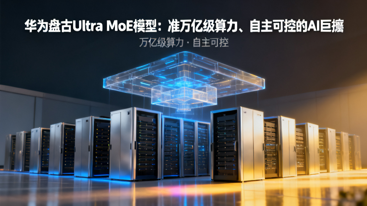 华为盘古Ultra MoE模型：准万亿级算力、自主可控的AI巨擘