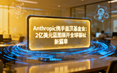 Anthropic携手盖茨基金会：2亿美元蓝图展开全球福祉新篇章