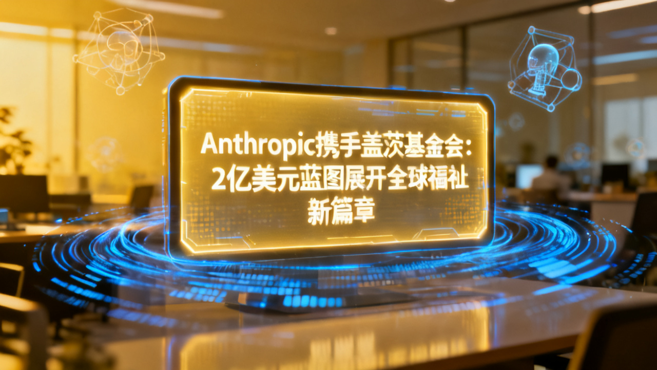Anthropic携手盖茨基金会：2亿美元蓝图展开全球福祉新篇章
