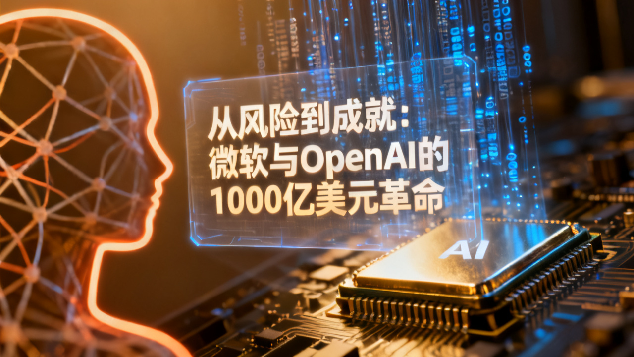 从风险到成就：微软与OpenAI的1000亿美元革命