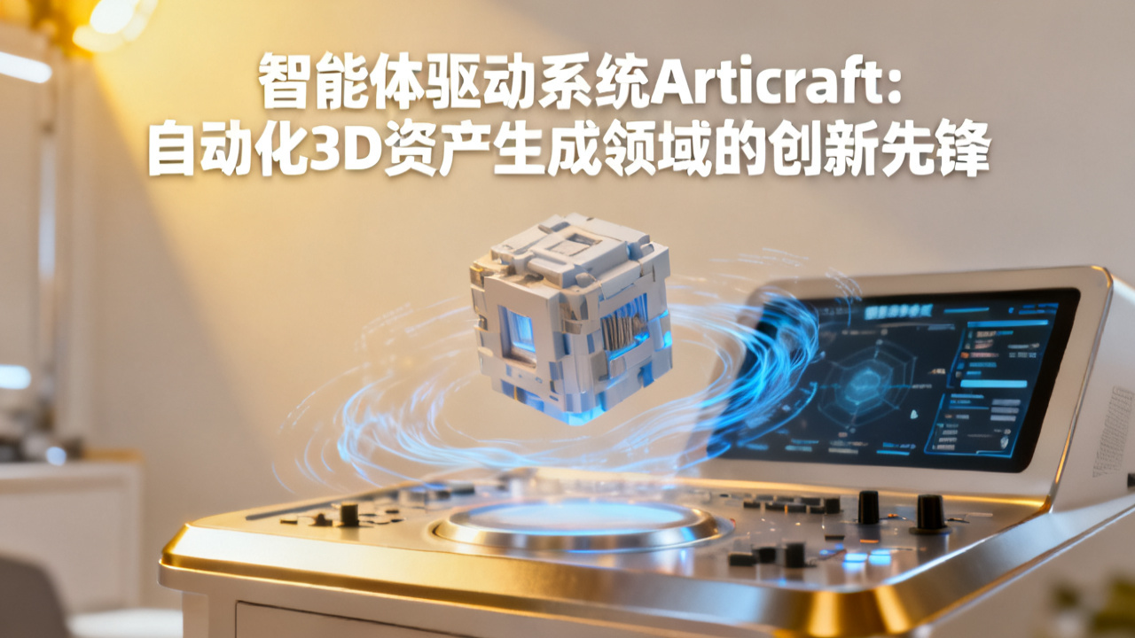 智能体驱动系统Articraft: 自动化3D资产生成领域的创新先锋