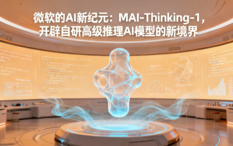 微软的AI新纪元：MAI-Thinking-1，开辟自研高级推理AI模型的新境界