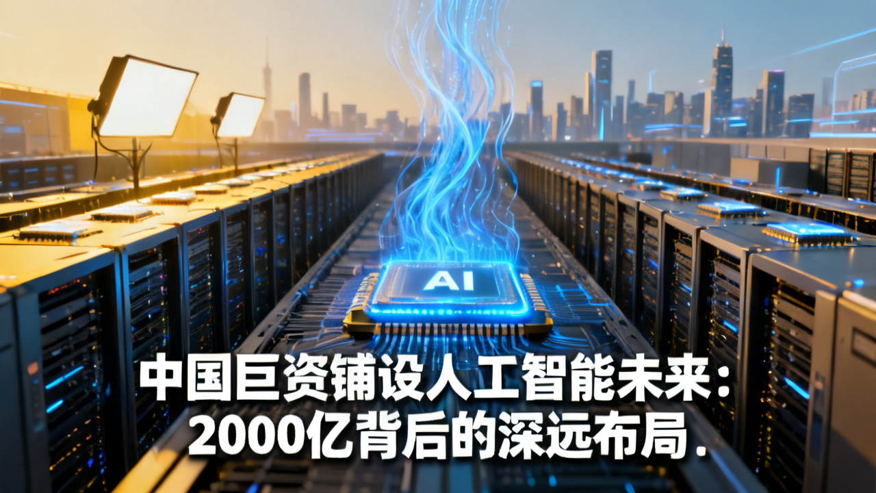 中国巨资铺设人工智能未来：2000亿背后的深远布局