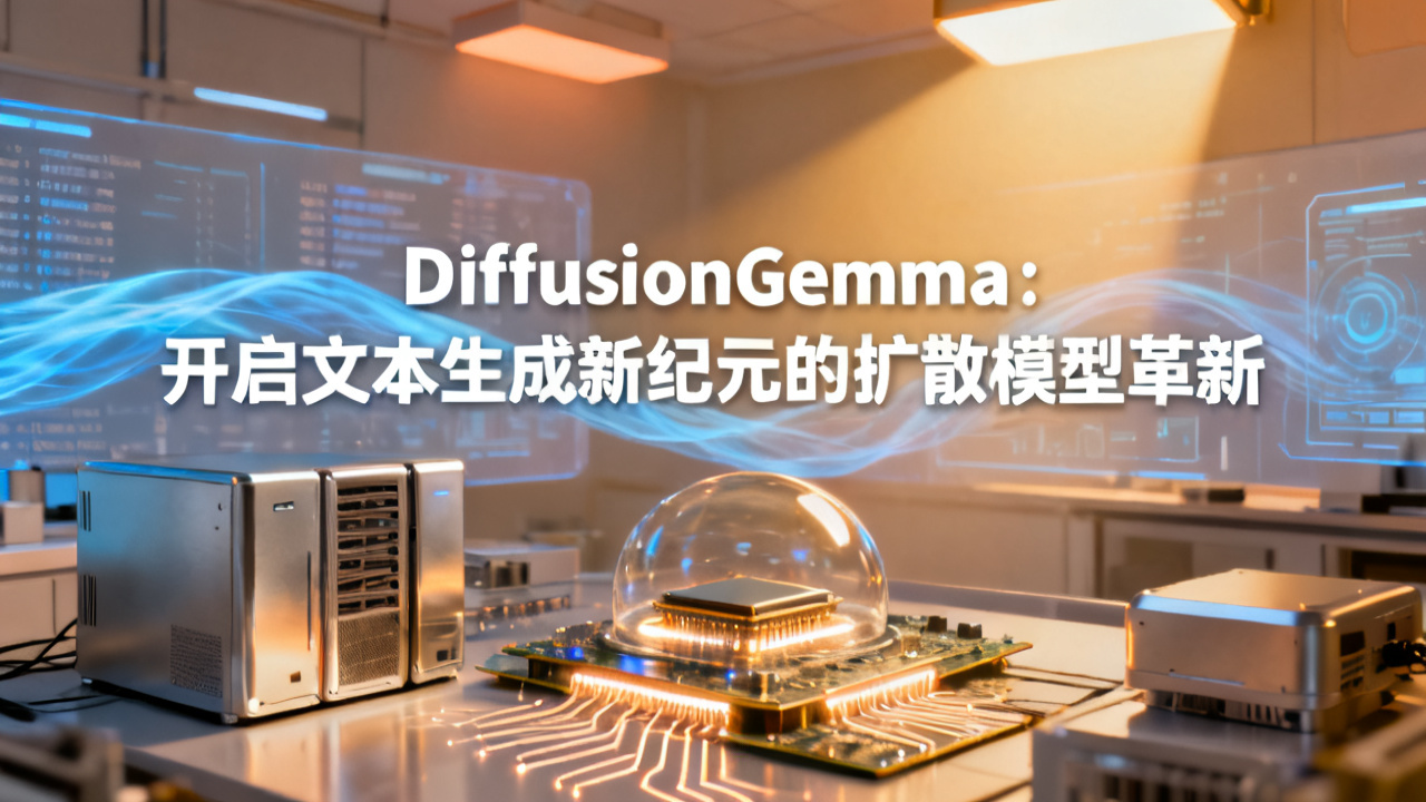 DiffusionGemma：开启文本生成新纪元的扩散模型革新