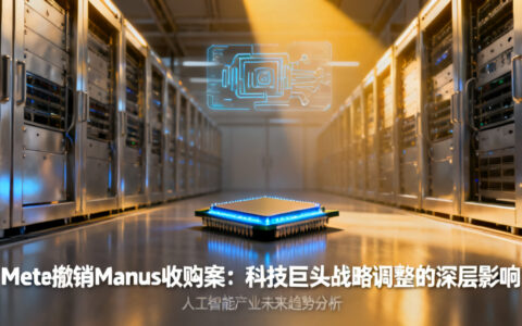 Meta 撤销 Manus 收购案：科技巨头战略调整的深层影响