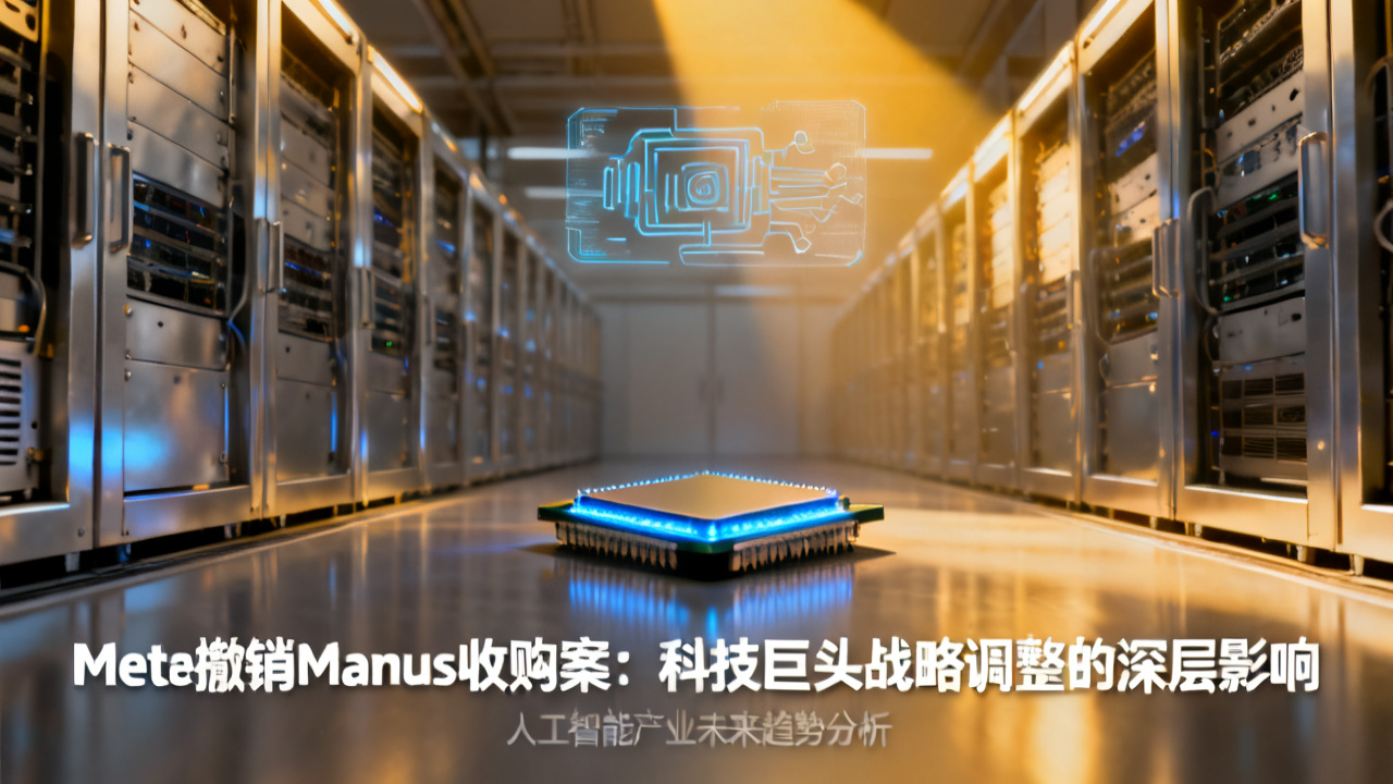 Meta 撤销 Manus 收购案：科技巨头战略调整的深层影响