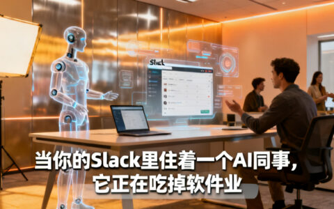 当你的Slack里住着一个AI同事，它正在吃掉软件业