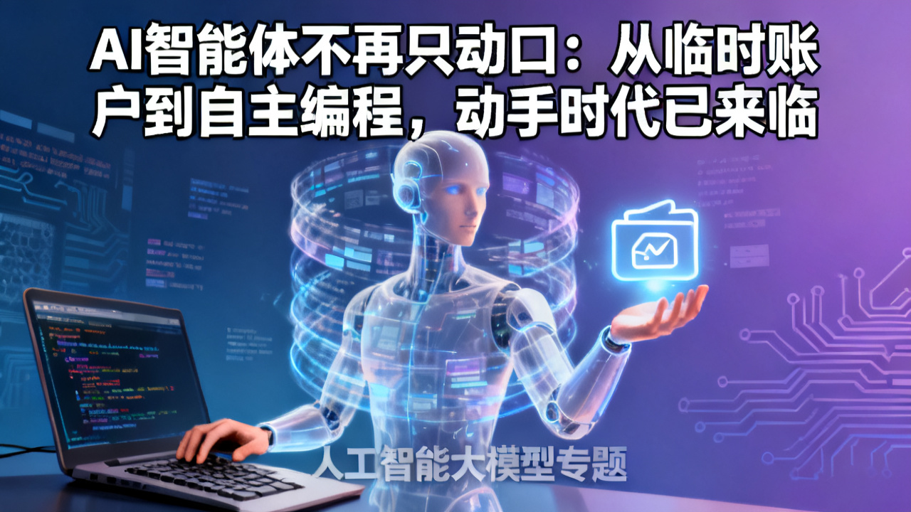 AI智能体不再只动口：从临时账户到自主编程，动手时代已来临