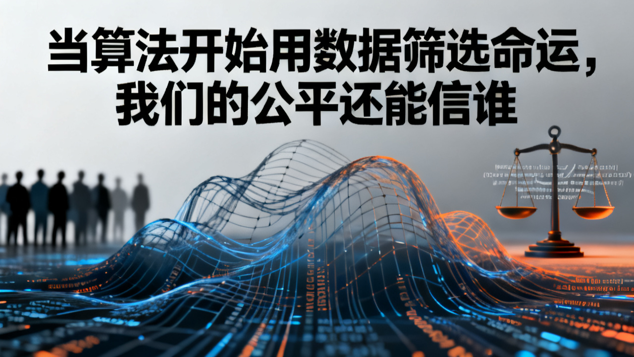 当算法开始用数据筛选命运，我们的公平还能信谁