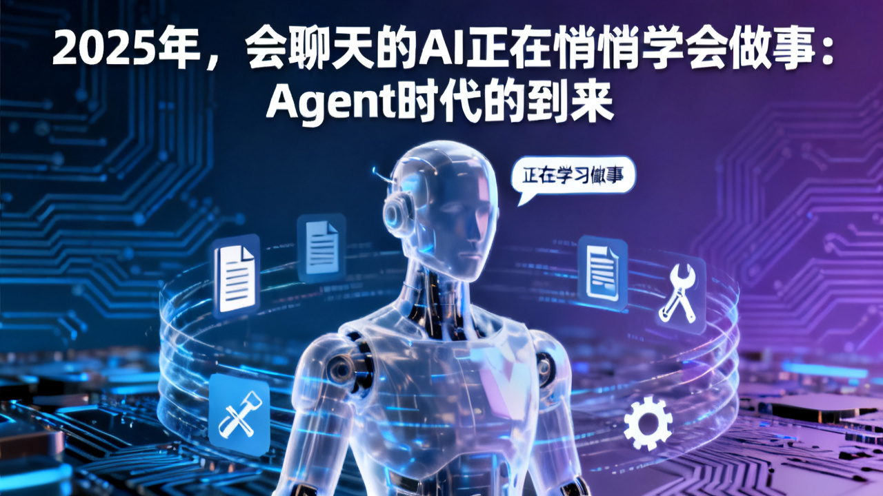 2025年，会聊天的AI正在悄悄学会做事