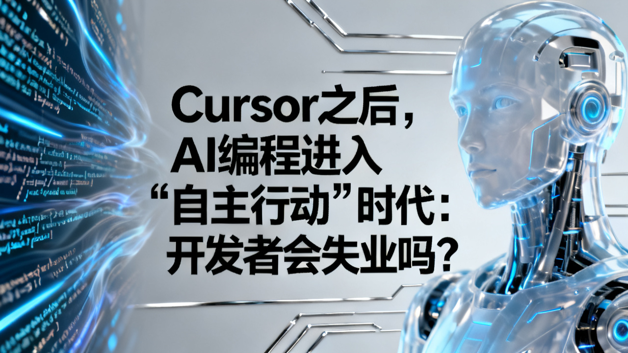 Cursor之后，AI编程进入“自主行动”时代：开发者会失业吗？