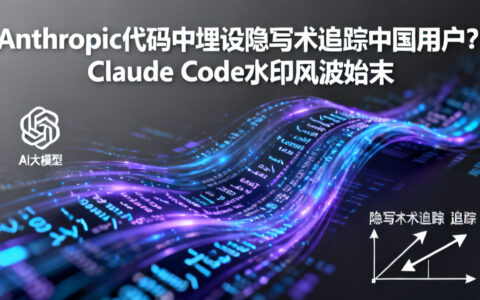 Anthropic代码中埋设隐写术追踪中国用户？Claude Code水印风波始末