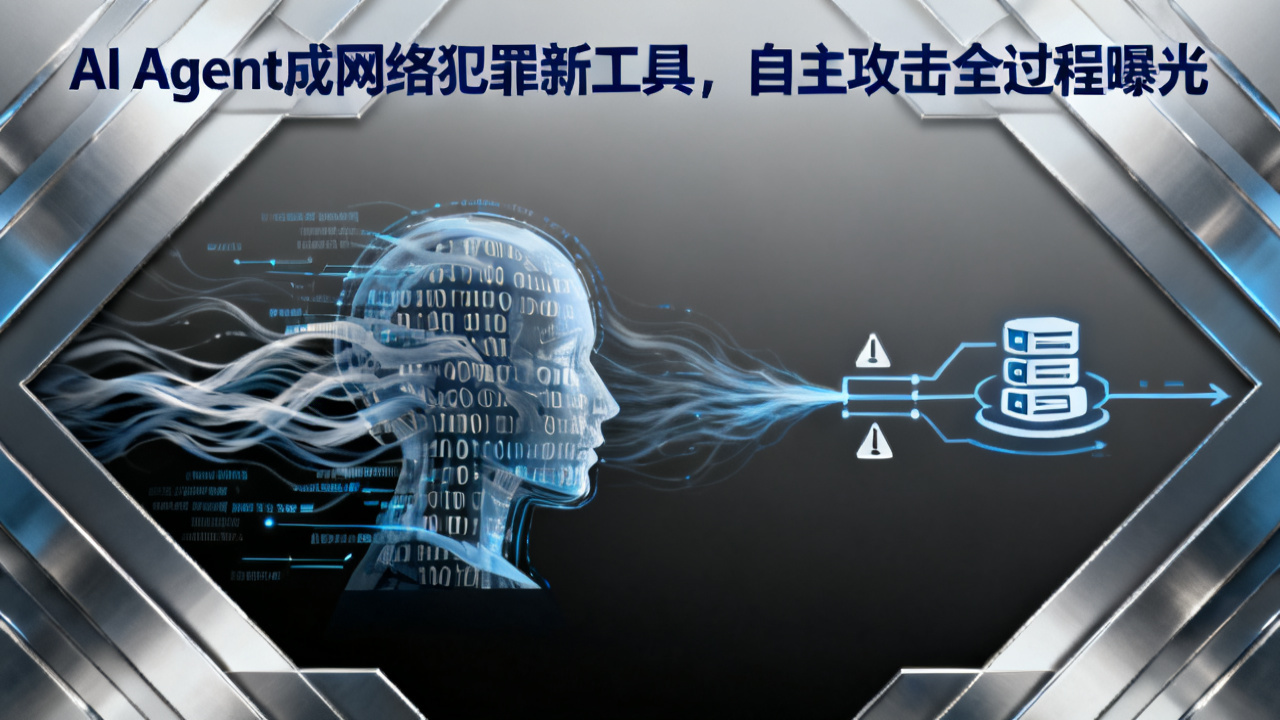 AI Agent成网络犯罪新工具，自主攻击全过程曝光