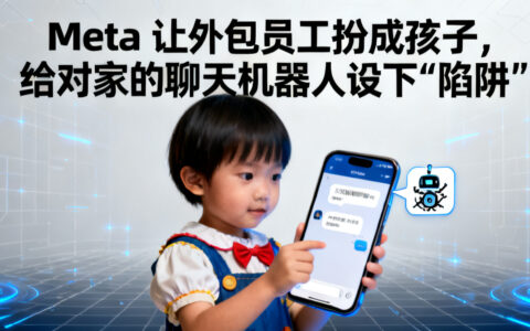 Meta 让外包员工扮成孩子，给对家的聊天机器人设下“陷阱”