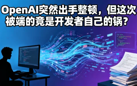 OpenAI突然出手整顿，但这次被端的竟是开发者自己的锅？