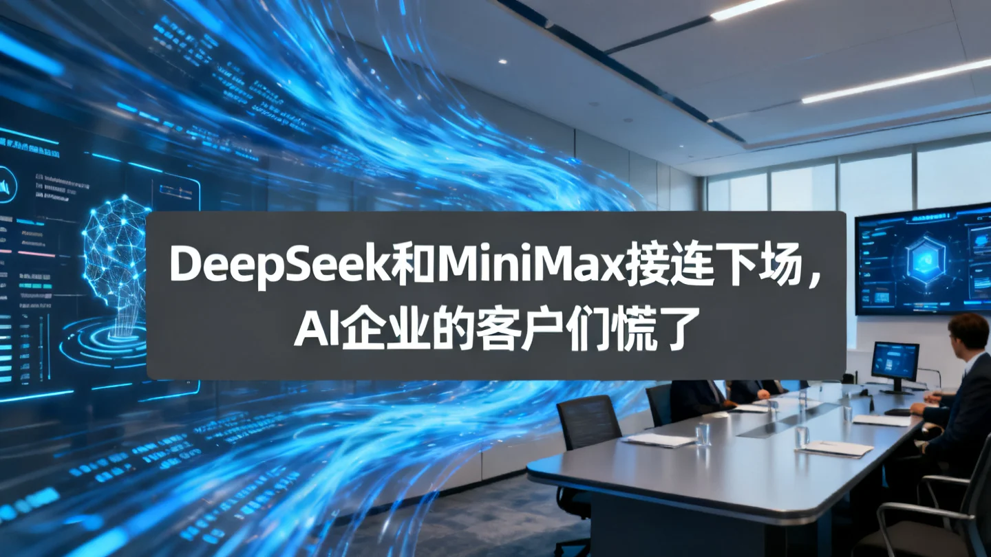 DeepSeek和MiniMax接连下场,AI企业的客户们慌了