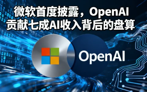 微软首度披露，OpenAI贡献七成AI收入背后的盘算