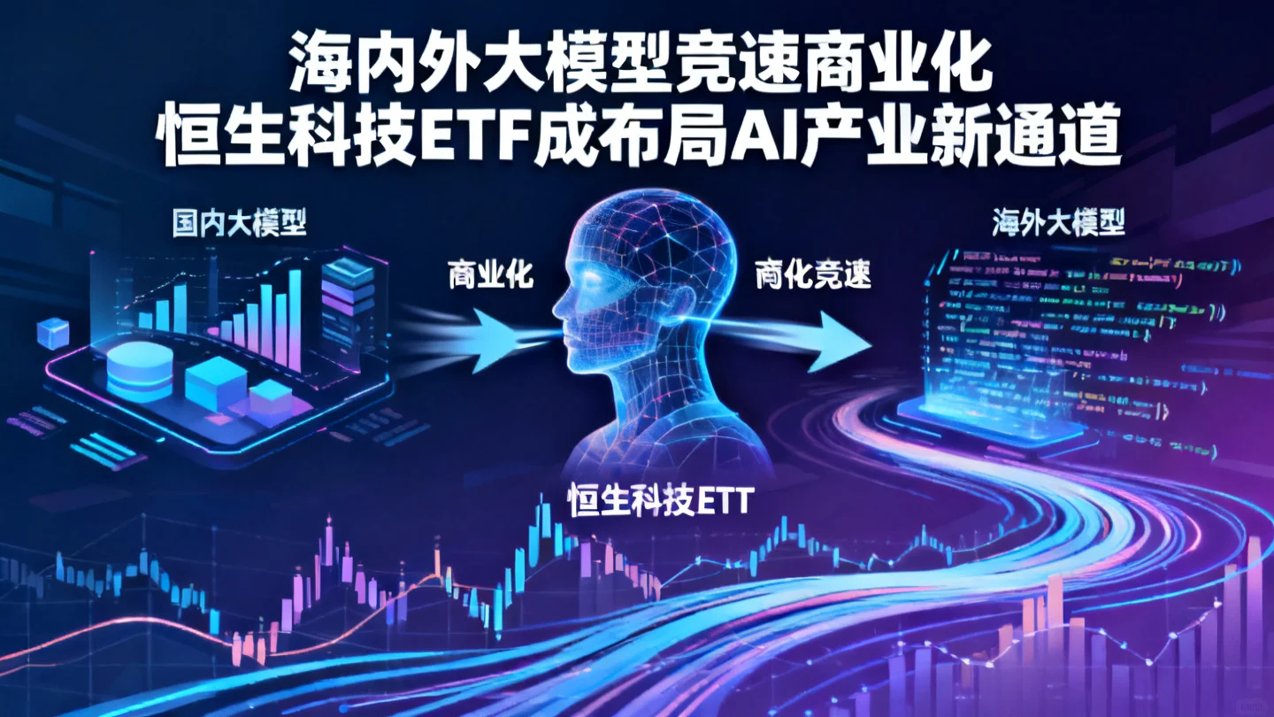 海内外大模型竞速商业化 恒生科技ETF成布局AI产业新通道