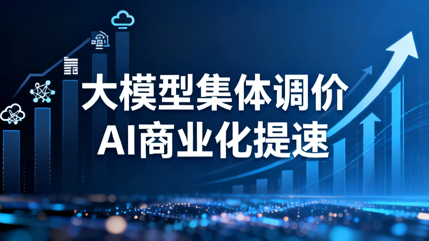 大模型集体调价 AI商业化提速