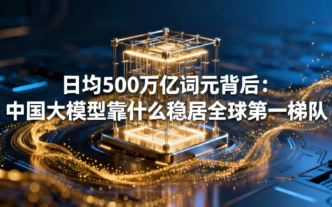 日均500万亿词元背后：中国大模型靠什么稳居全球第一梯队