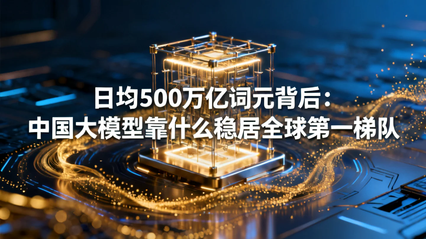 日均500万亿词元背后：中国大模型靠什么稳居全球第一梯队