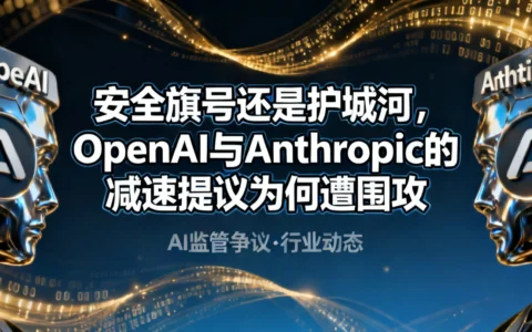 安全旗号还是护城河，OpenAI 与 Anthropic 的减速提议为何遭围攻
