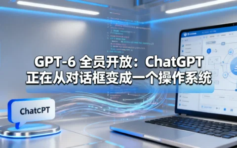 GPT-6 全员开放：ChatGPT 正在从对话框变成一个操作系统