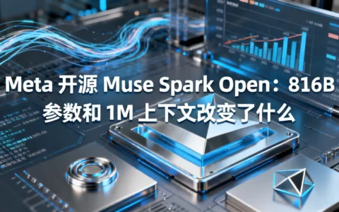Meta 开源 Muse Spark Open：816B 参数和 1M 上下文改变了什么